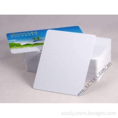 White card,Blank White card,PVC White card